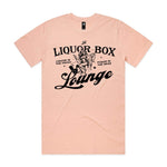 The Liquor Box Lounge Premium Tee - Pale Pink