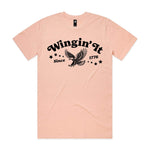 Wingin' It Premium Tee - Pale Pink