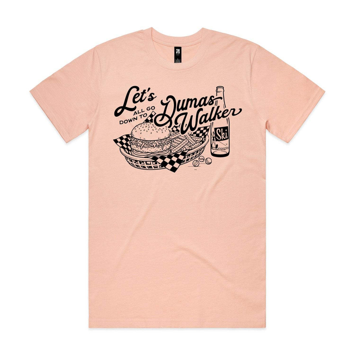 Dumas Walker Premium Tee - Pale Pink