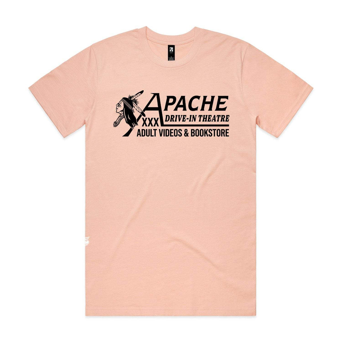 Apache Drive-In Premium Tee - Pale Pink