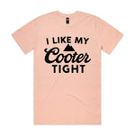 Cooter Tight Premium Tee - Pale Pink