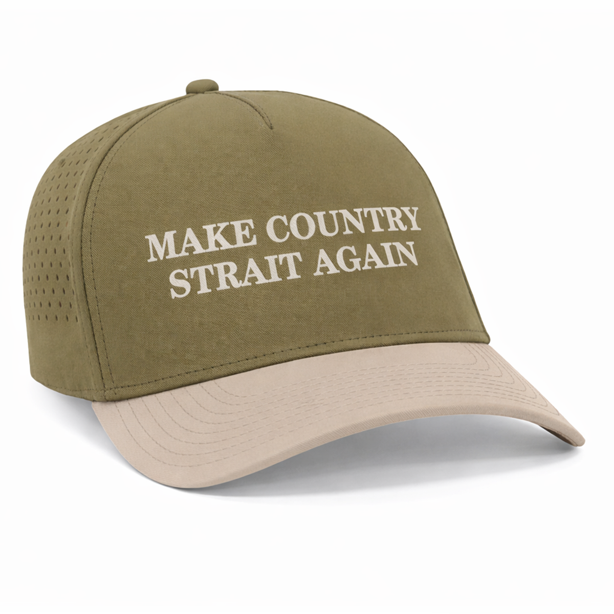 Make Country Strait Again Performance Embroidered Hat