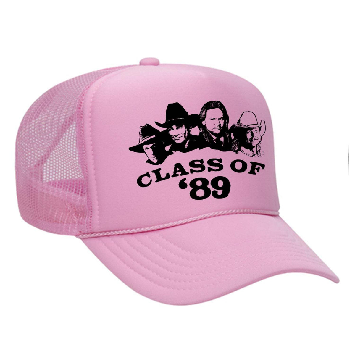 Class Of '89 Foam Trucker Hat - Pink