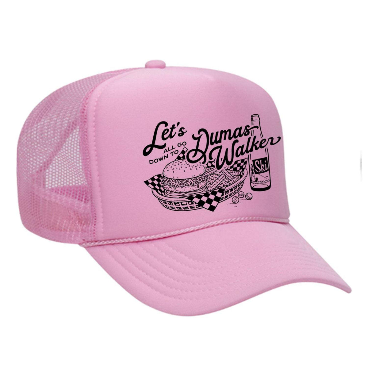 Dumas Walker Foam Trucker Hat - Pink