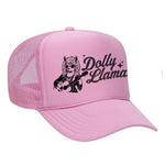 Dolly Llama Foam Trucker Hat - Pink
