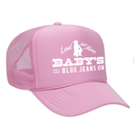 Baby's Got Her Blue Jeans On Foam Trucker Hat - Pink
