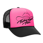 Friday Night Fever Foam Trucker Hat - Pink / Black