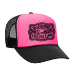 Drinkin' And Dreamin' Foam Trucker Hat - Pink / Black