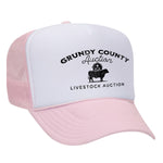 Grundy County Auction Foam Trucker Hat