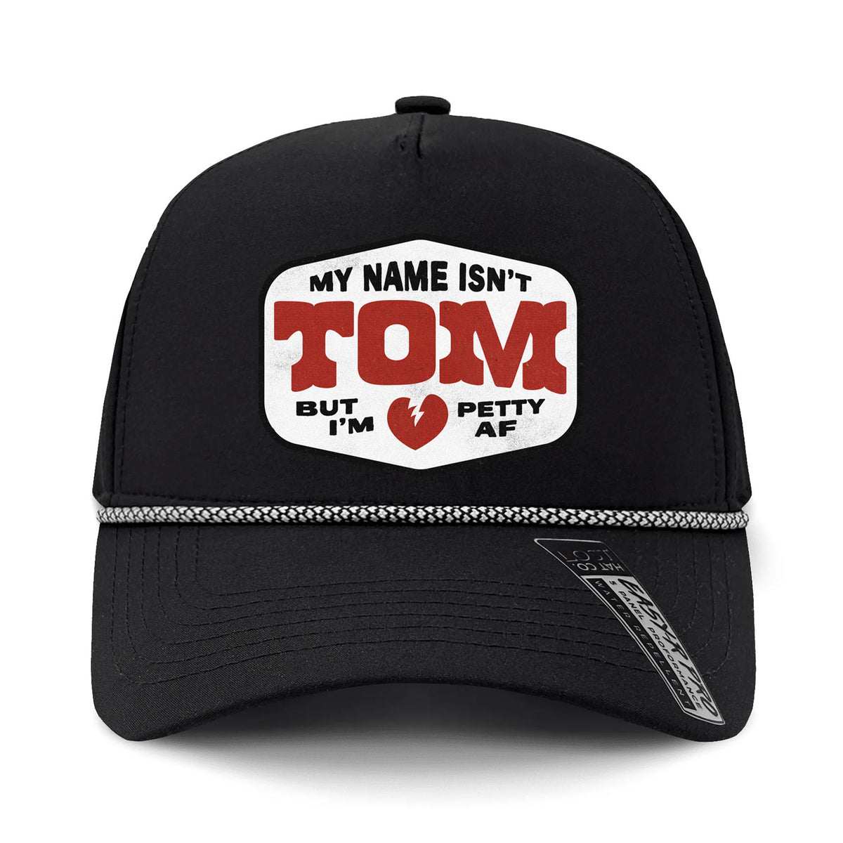 My Name Isn't Tom Patch Hat