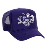 Class Of '89 Foam Trucker Hat - Purple