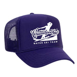 Chattahoochee Ski Team Foam Trucker Hat - Purple