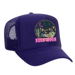 Neon Moon Foam Trucker Hat - Purple