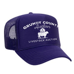 Grundy County Auction Foam Trucker Hat