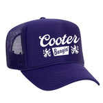 Cooter Bangin Foam Trucker Hat - Purple