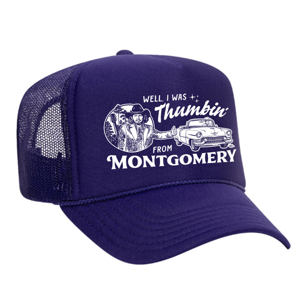 Thumbin' From Montgomery Foam Trucker Hat