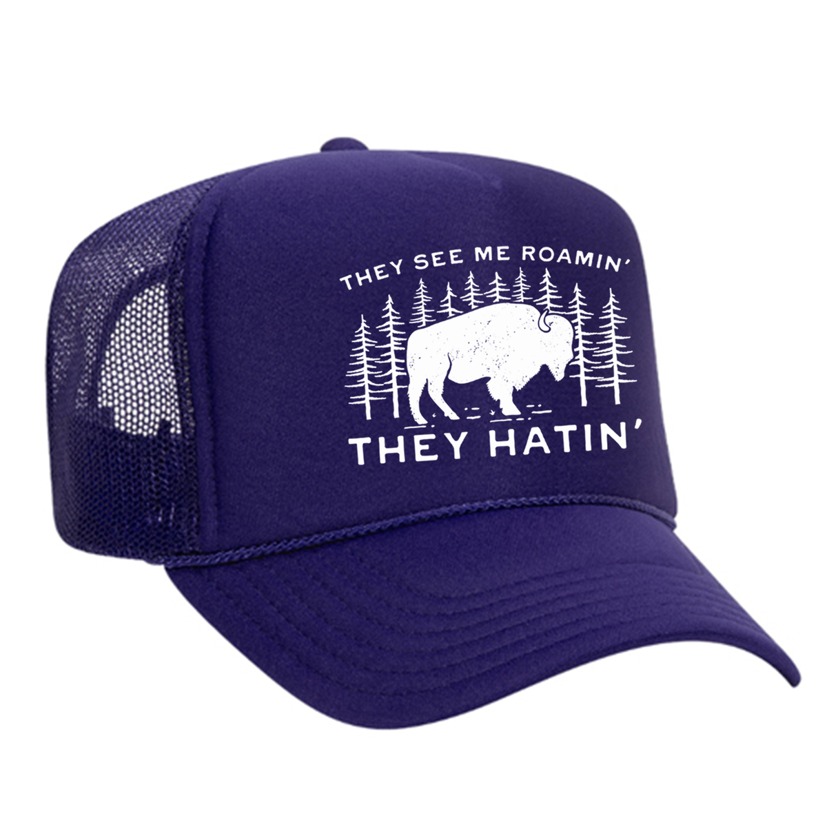 They See Me Roamin' Foam Trucker Hat