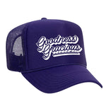 Goodness Gracious Foam Trucker Hat - Purple