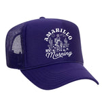 Amarillo By Morning Foam Trucker Hat - Purple