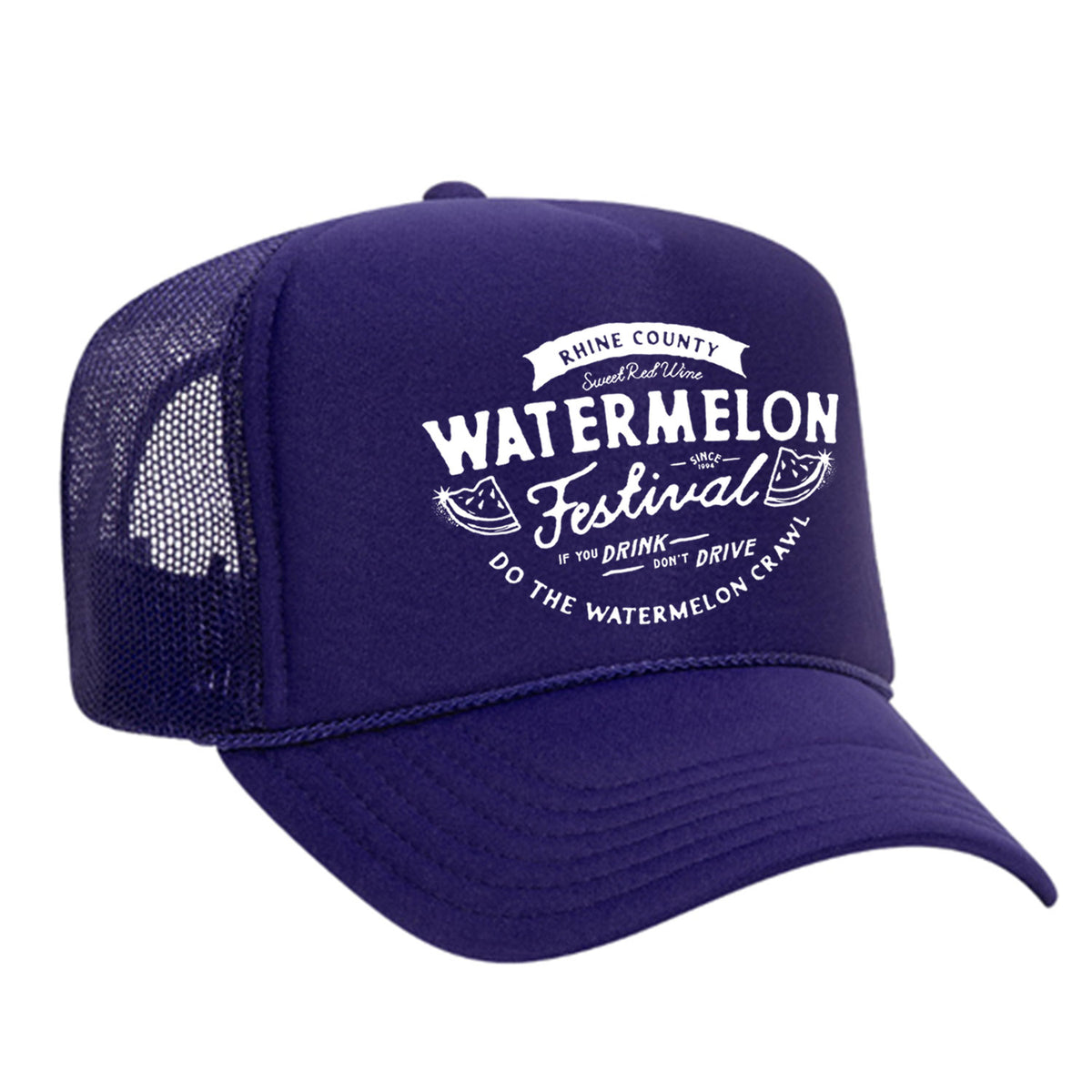 Watermelon Crawl Foam Trucker Hat