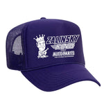 Zalinsky The King Of Auto Parts Foam Trucker Hat - Purple