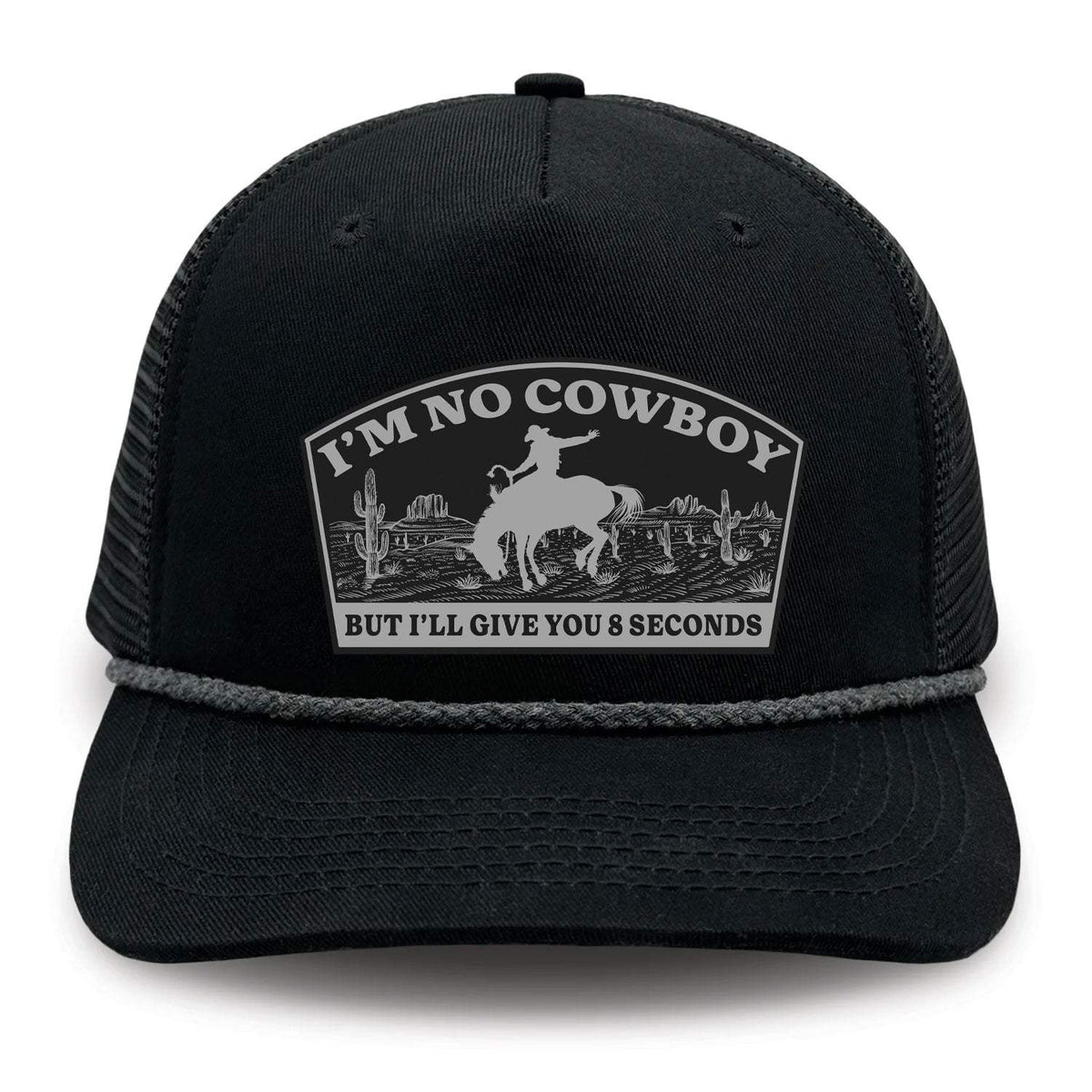 I'm No Cowboy Ranchero Patch Hat