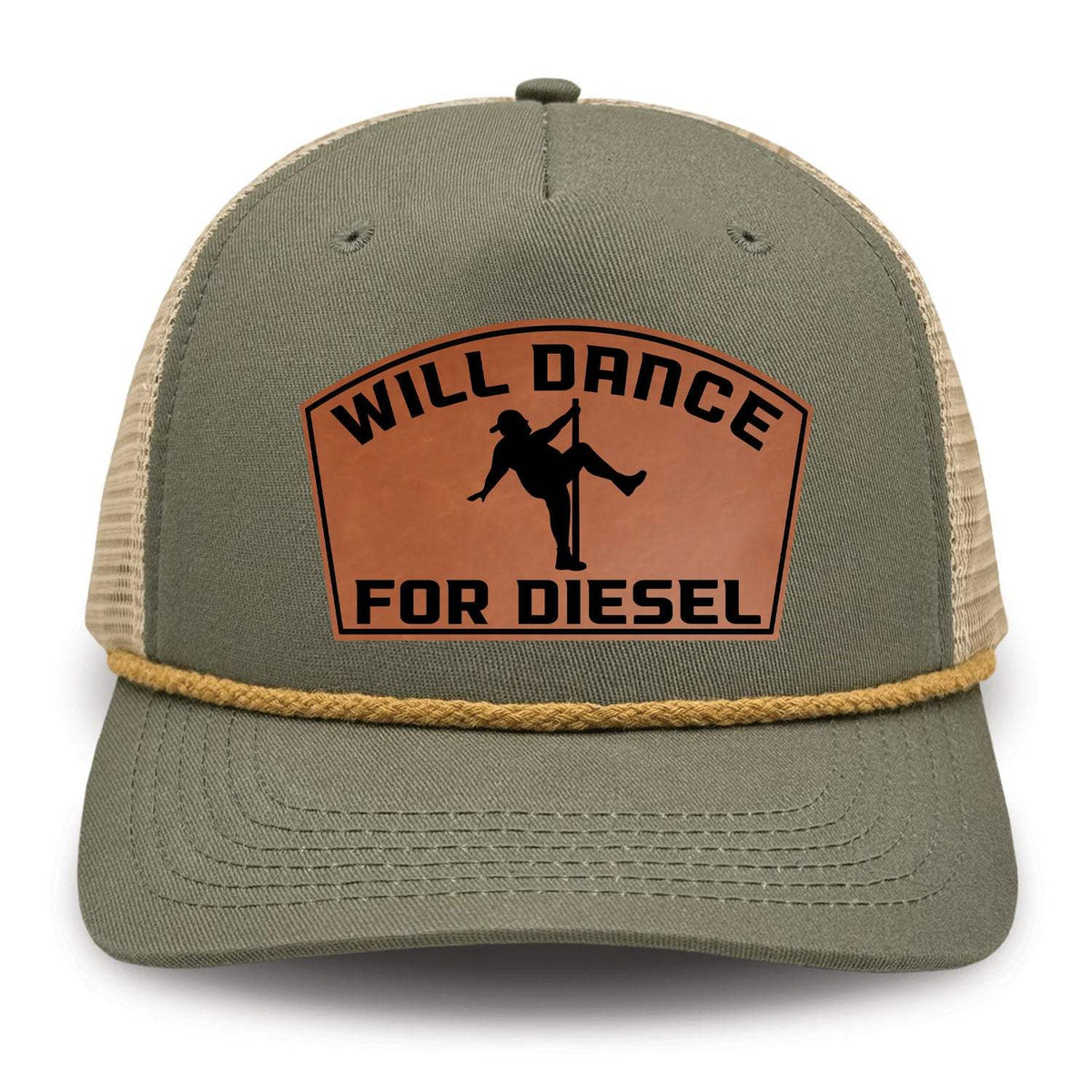 Will Dance For Diesel Ranchero Patch Hat