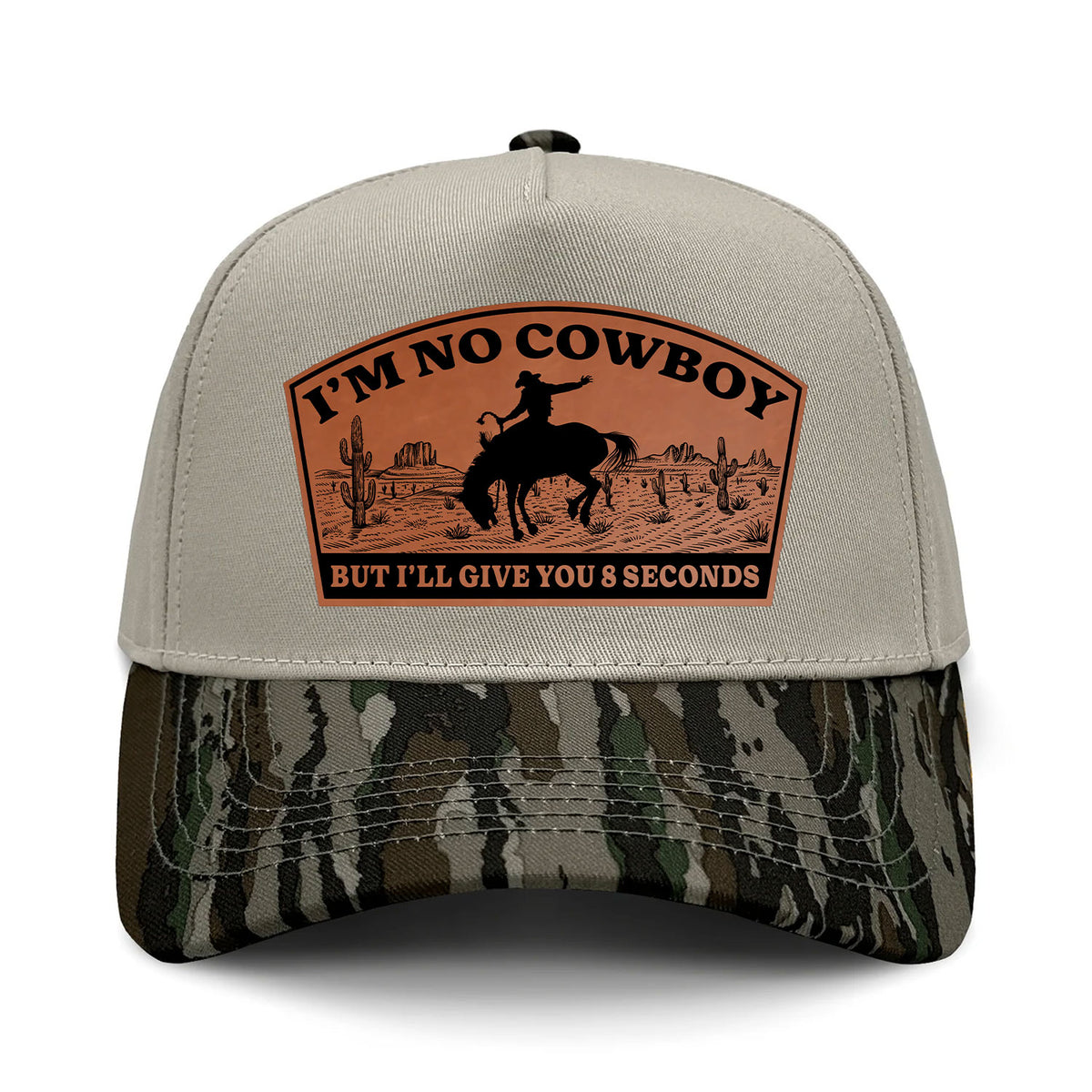 I'm No Cowboy Hybrid Camo Hat