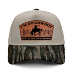 I'm No Cowboy Hybrid Camo Hat - Realtree