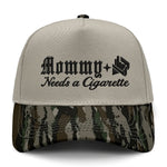 Mommy Needs A Cig Embroidered Hat
