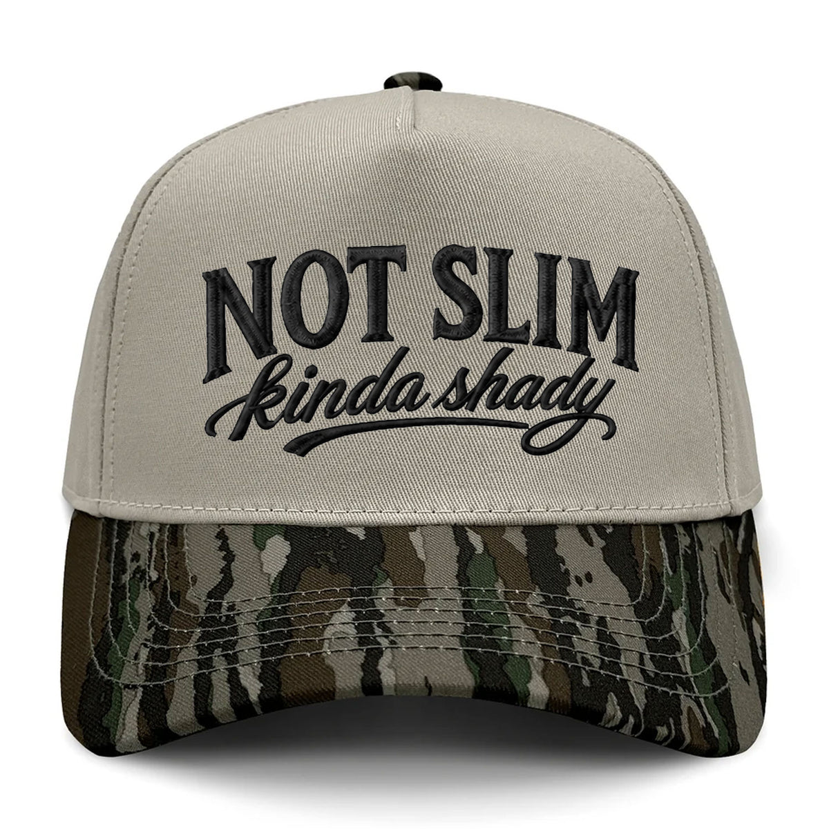 Not Slim Kinda Shady Embroidered Hat