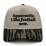Apparently, I Like Football Embroidered Hat - Realtree