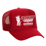 Zalinsky The King Of Auto Parts Foam Trucker Hat