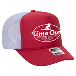 Time Out Gentleman's Club Foam Trucker Hat Limited Edition