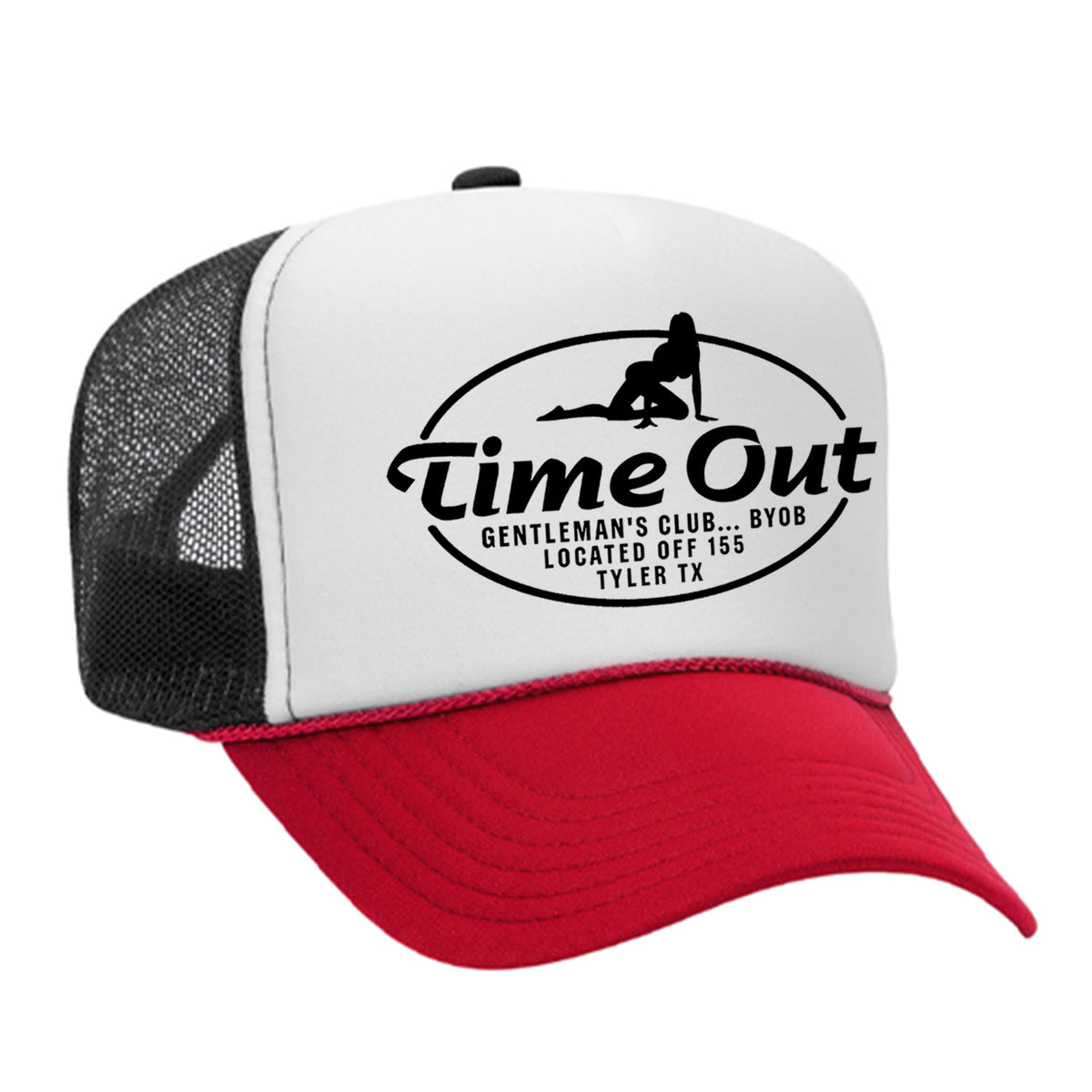 Time Out Gentleman's Club Foam Trucker Hat