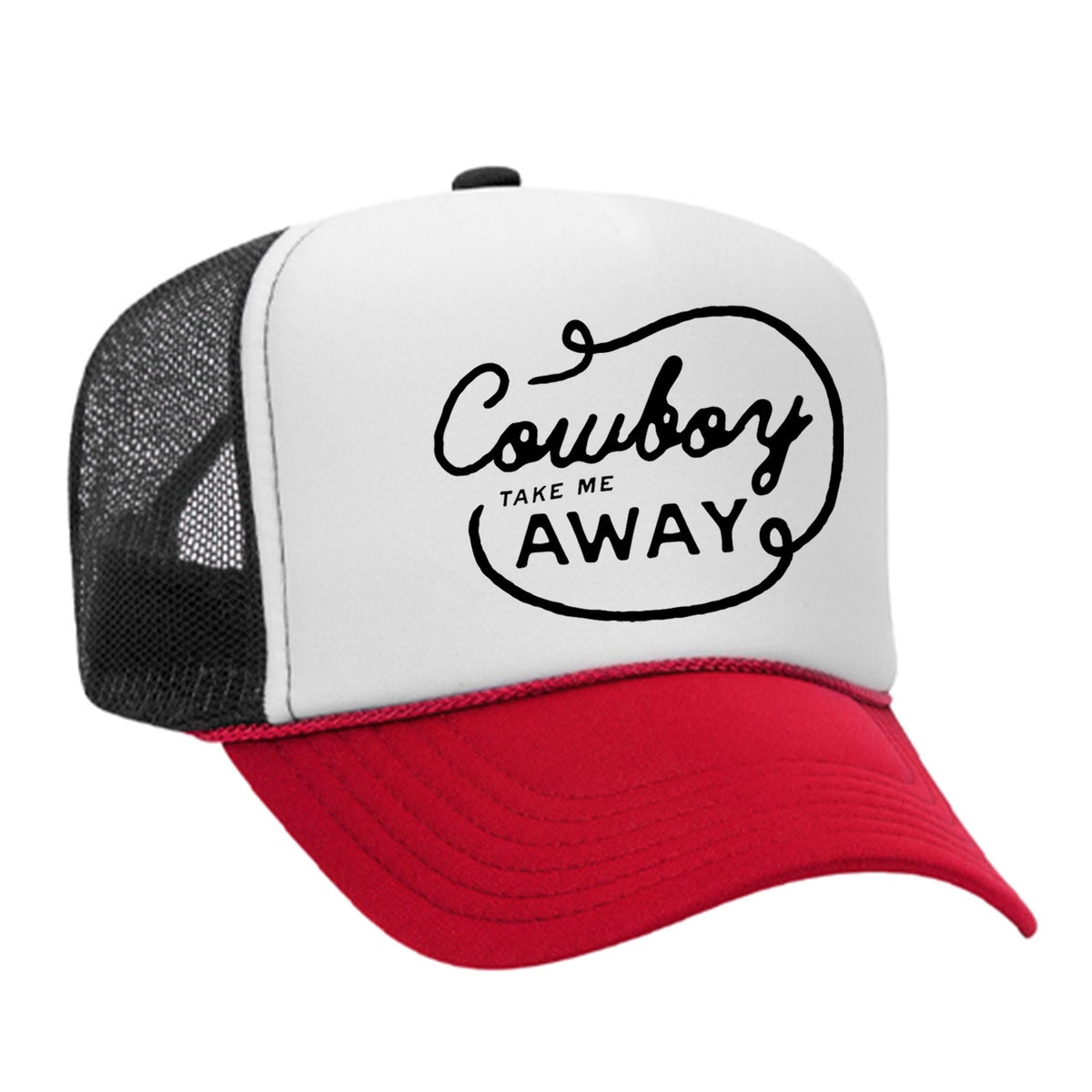 Cowboy Take Me Away Foam Trucker Hat