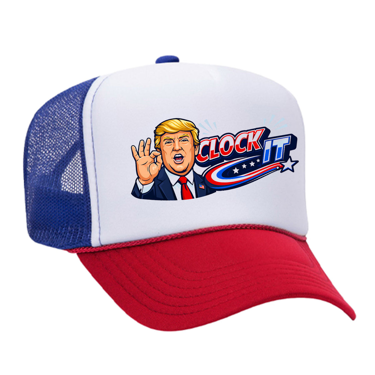 Clock It Foam Trucker Hat