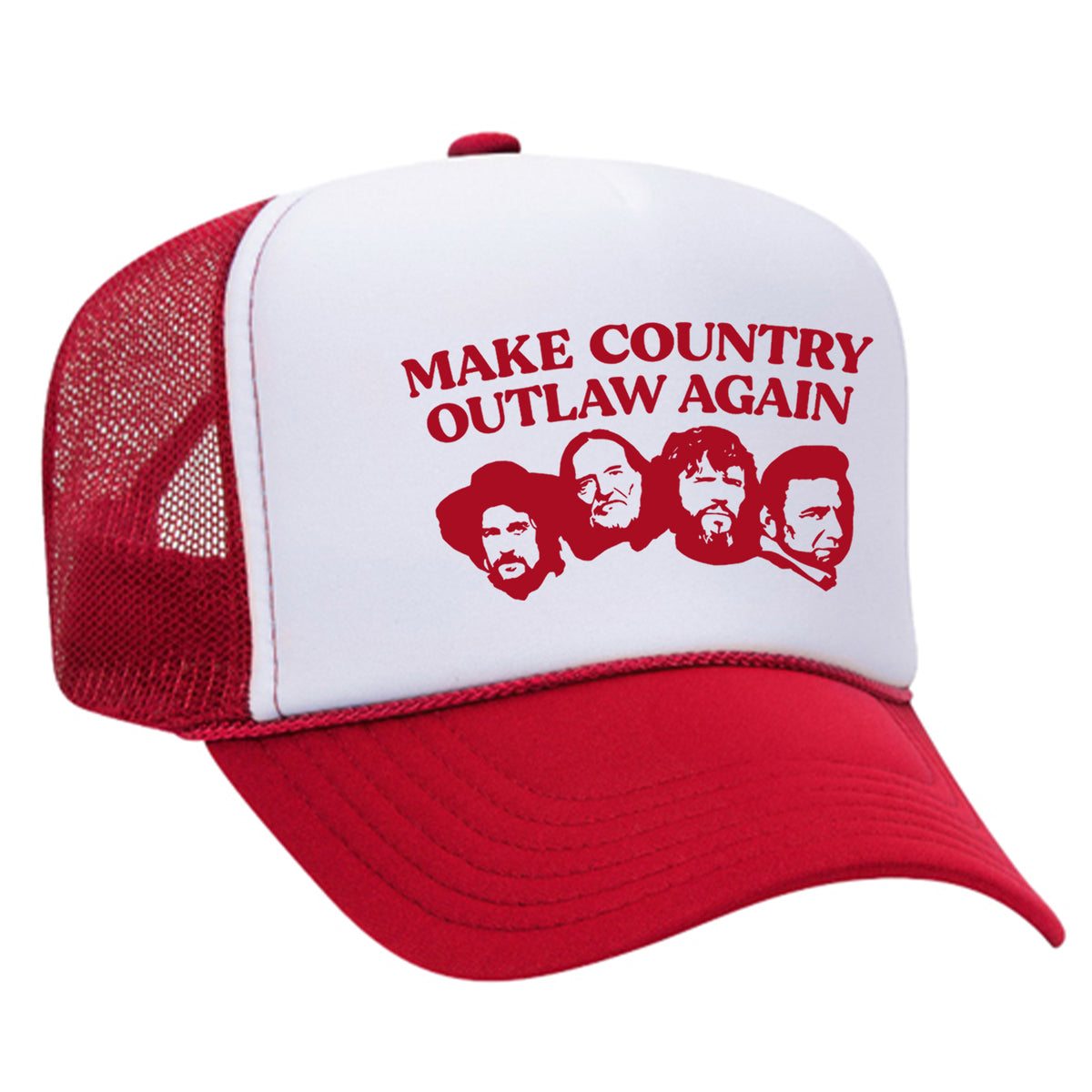 Make Country Outlaw Again Foam Trucker Hat