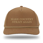 Make Country Strait Again Embroidered Rope Hat