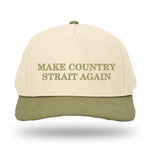 Make Country Strait Again Embroidered Rope Hat