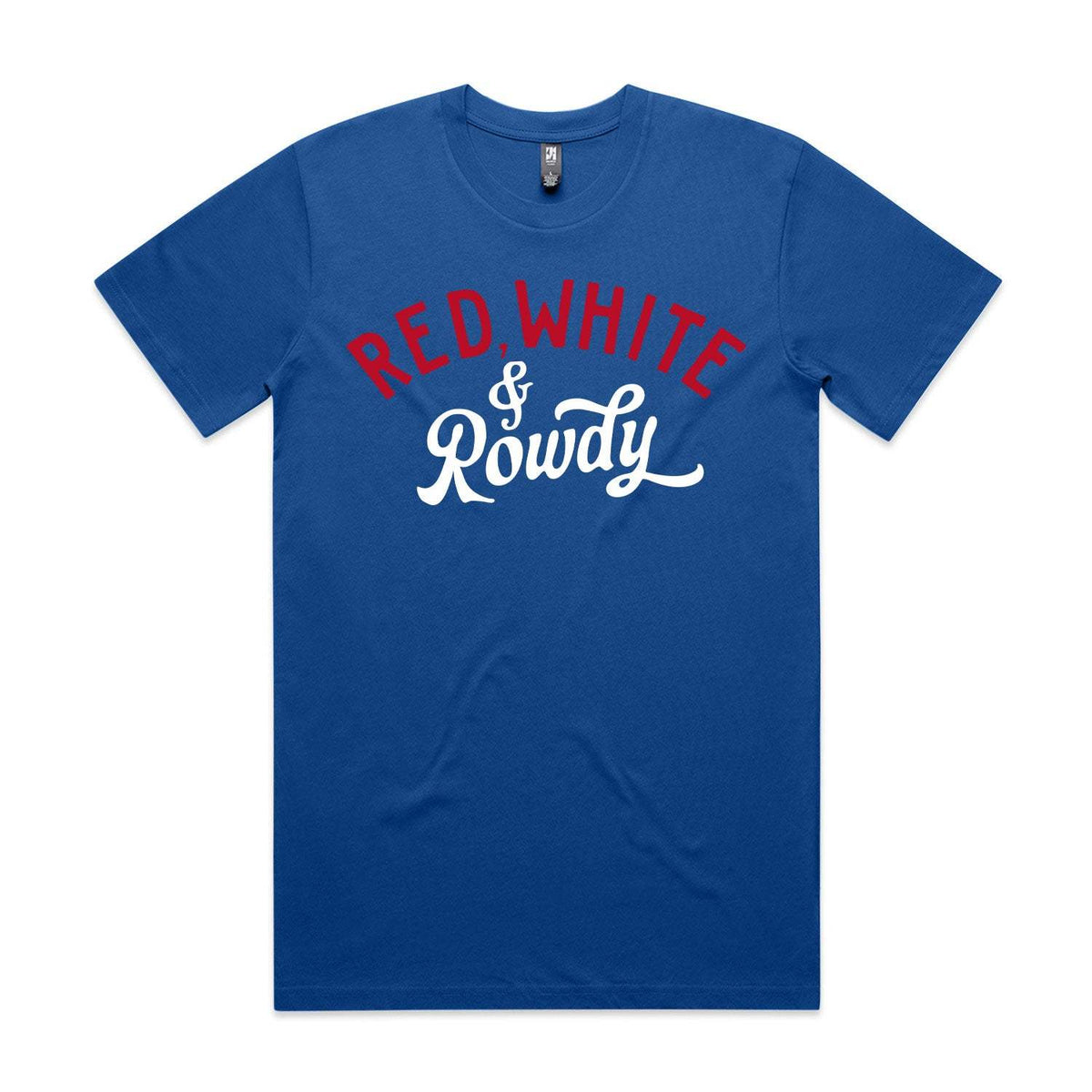 Red, White, & Rowdy Premium Tee - Royal