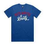 Red, White, & Rowdy Premium Tee - Royal