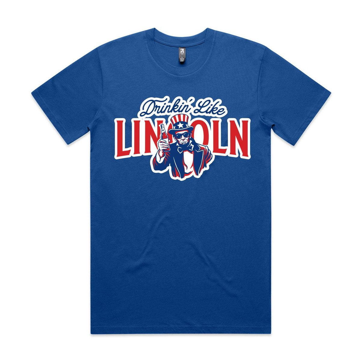 Drinkin' Like Lincoln Premium Tee - Royal