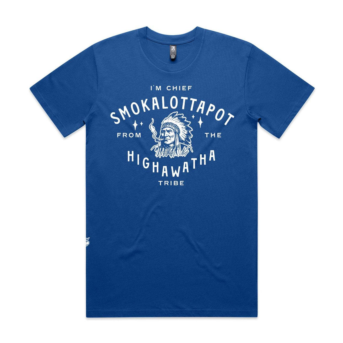 Chief Smokalottapot Premium Tee - Royal