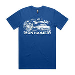Thumbin' From Montgomery Premium Tee - Royal