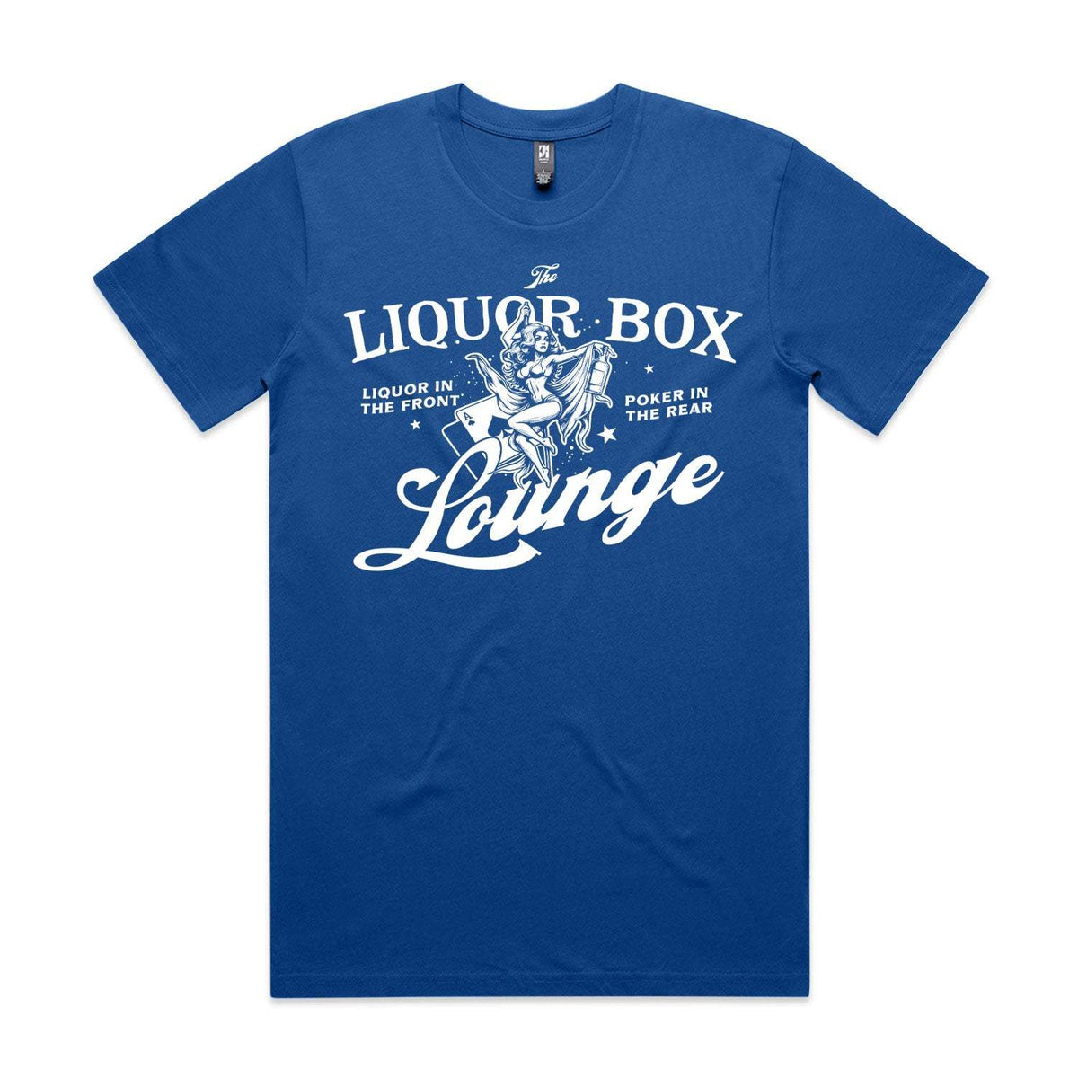 The Liquor Box Lounge Premium Tee - Royal