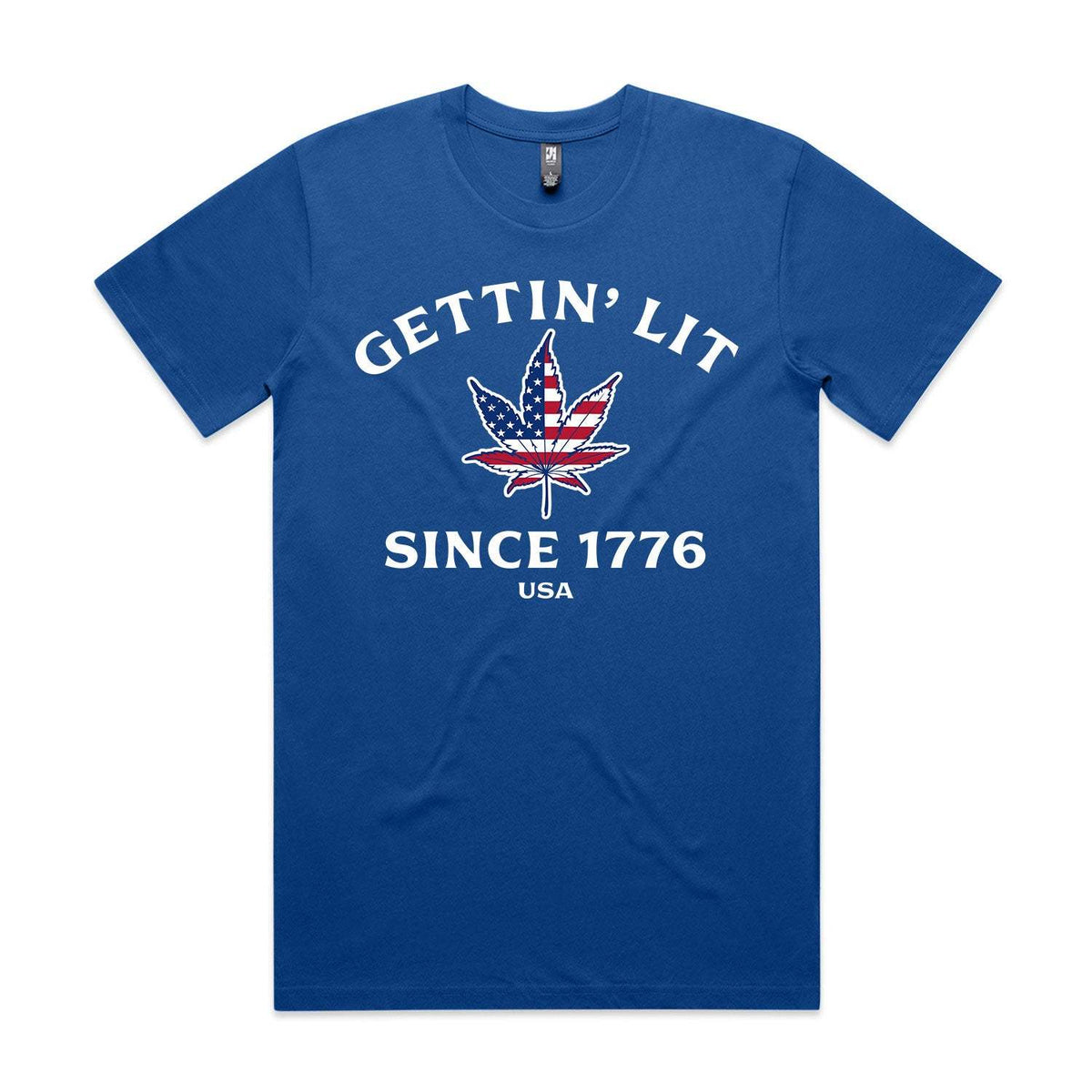 Gettin' Lit Since 1776 Premium Tee - Royal