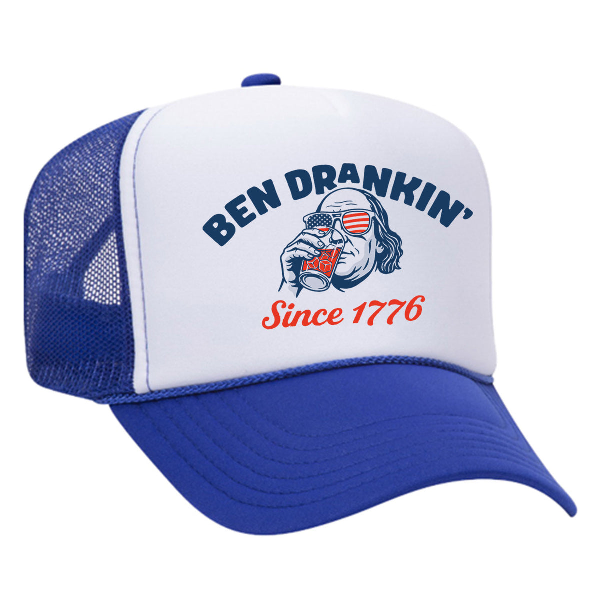 Ben Drankin' Foam Trucker Hat