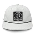 Chief Pokalotatwat Flat Bill Rope Leather Patch Hat