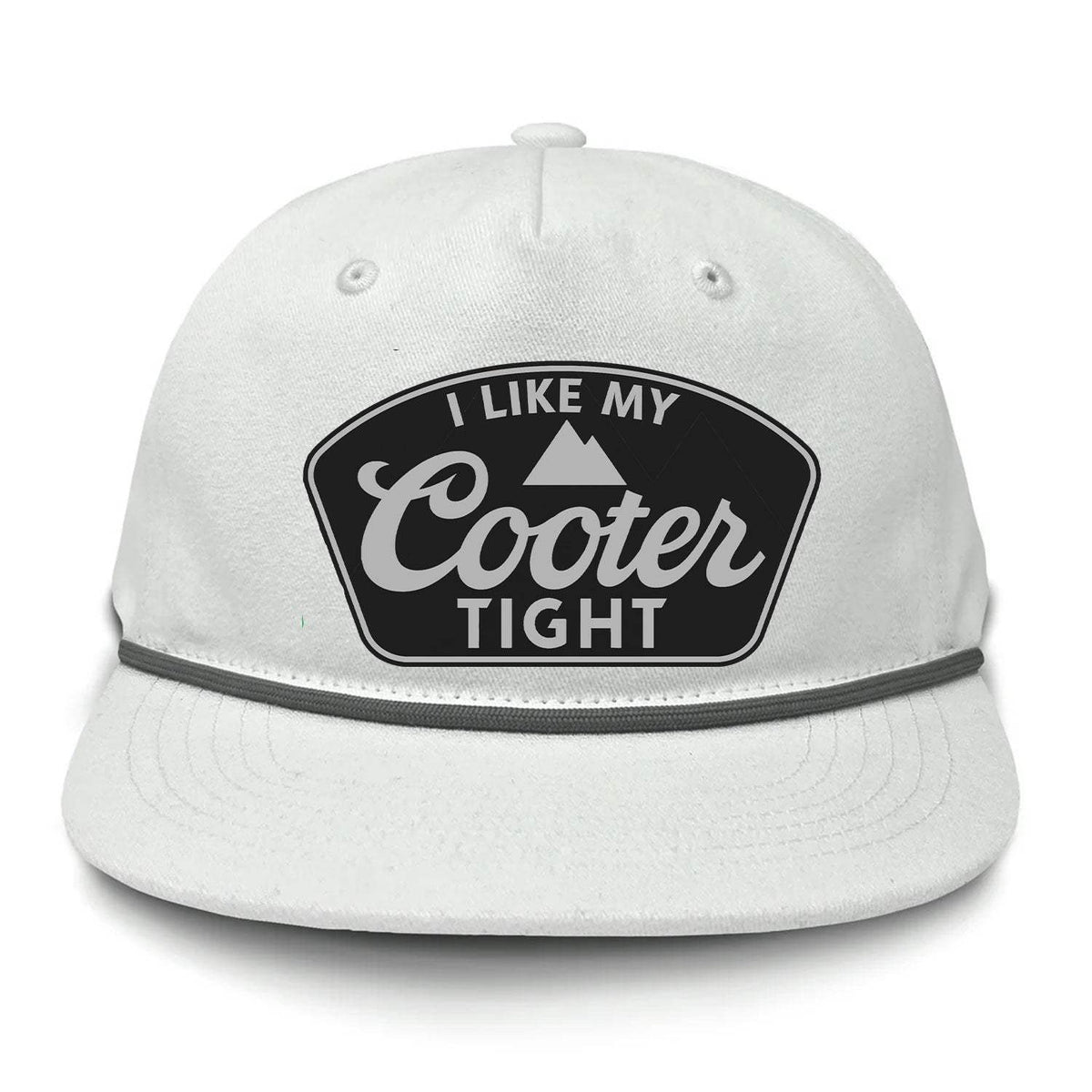 Cooter Tight Flat Bill Rope Hat